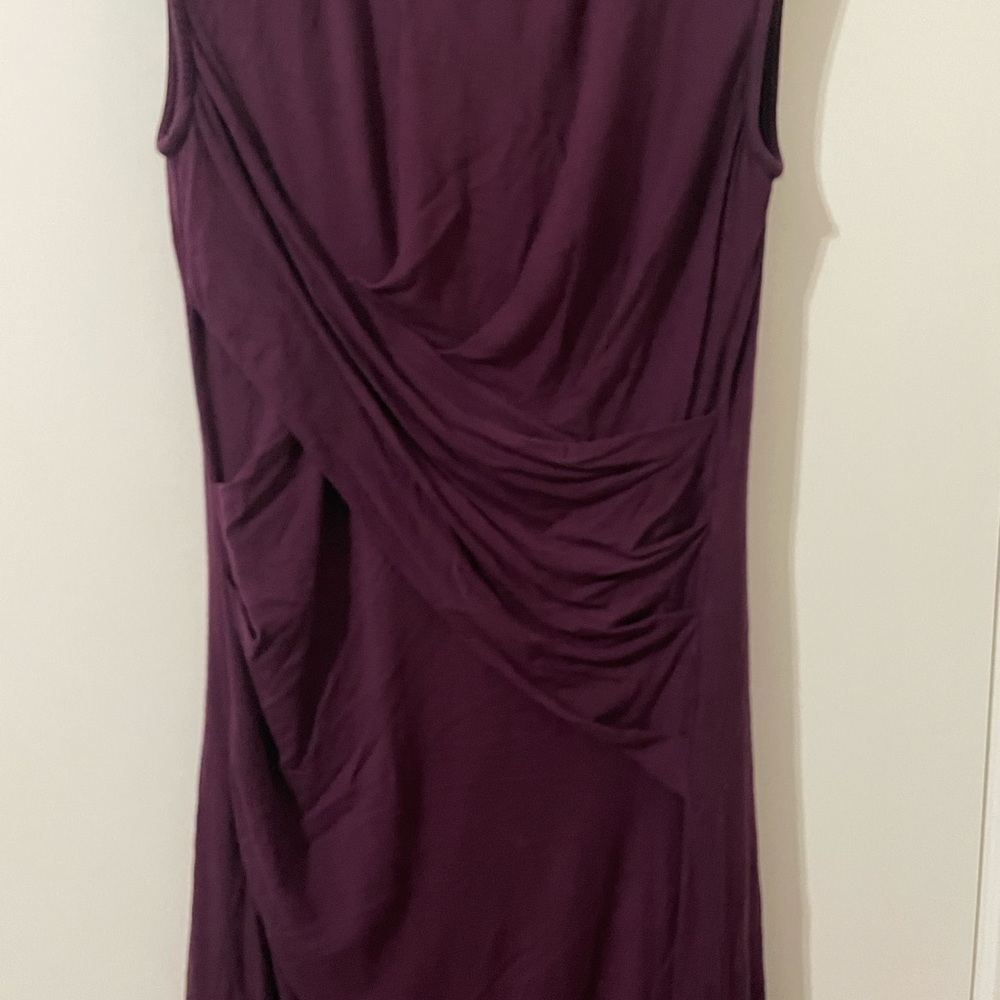 KUT from the Kloth Mollee Faux Wrap Dress Purple Stitch Fix Size 8 - Picture 7 of 7